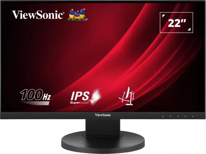 VIEWSONIC VG Series VG2208A computer monitor 55.9 cm (22") 1920 x 1080 pixels Full HD LED Black