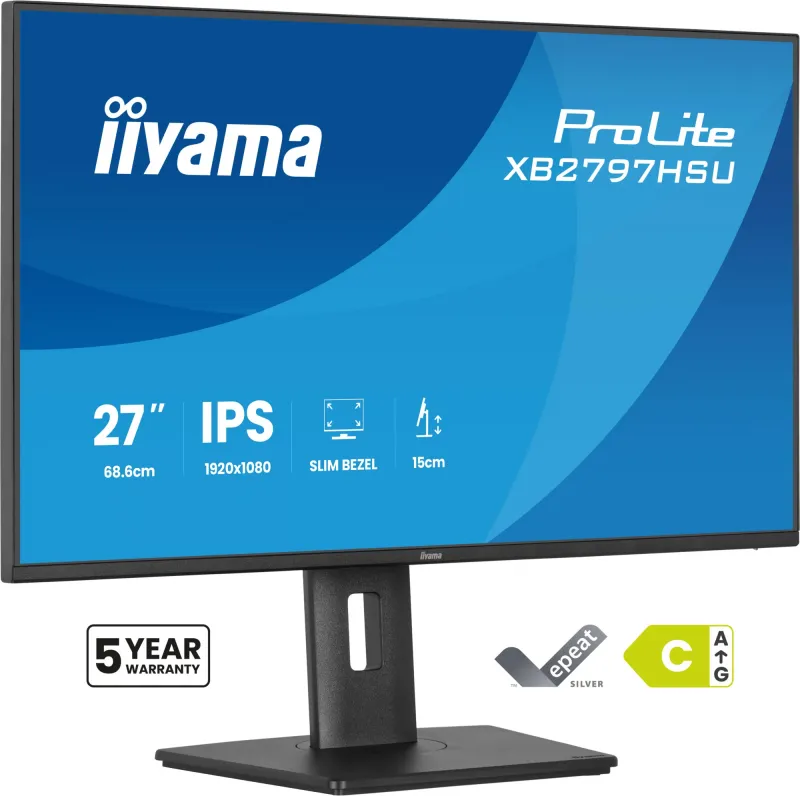 IIYAMA ProLite XB2797HSU-B1 27" FHD LED