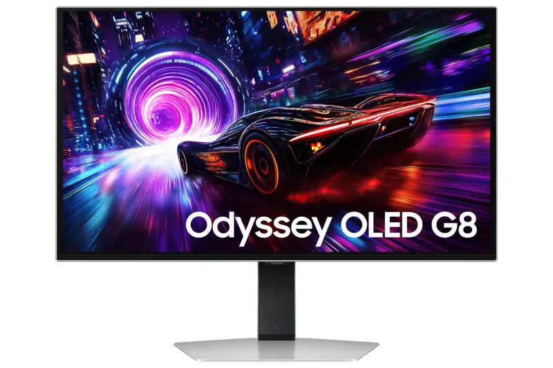 SAMSUNG S27FG814SU computer monitor 68.6 cm (27") 2160 x 3840 pixels 4K Ultra HD OLED Metallic