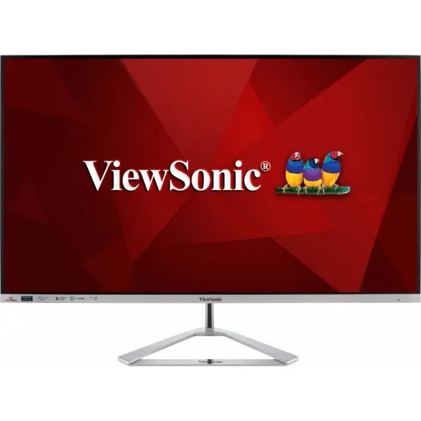VIEWSONIC VX Series VX3276-2K-mhd-2 computer monitor 81.3 cm (32") 2560 x 1440 pixels Quad HD LED Silver