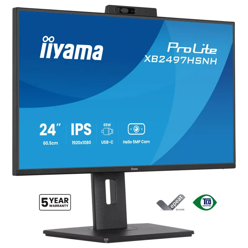 IIYAMA ProLite XB2497HSNH-B1 computer monitor 60.5 cm (23.8") 1920 x 1080 pixels Full HD LED Black
