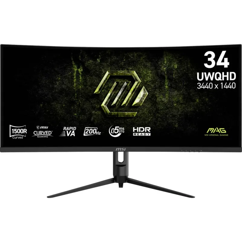 MSI 342CQRFDE 34" UWQHD VA 200Hz
