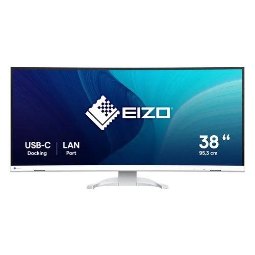 EIZO FlexScan EV3851X-WT computer monitor 95.2 cm (37.5") 3840 x 1600 pixels UltraWide Quad HD+ LCD White