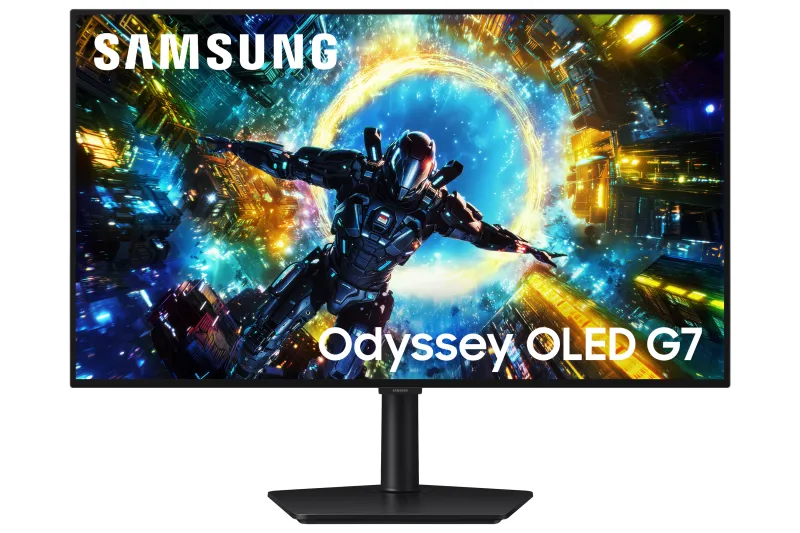SAMSUNG G73SH computer monitor 81.3 cm (32") 3840 x 2160 pixels 4K Ultra HD OLED Black