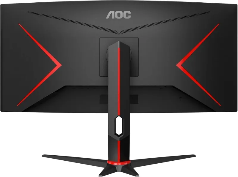 AOC G2 CU34G2XP computer monitor 86.4 cm (34") 3440 x 1440 pixels UltraWide Quad HD LED Black, Red