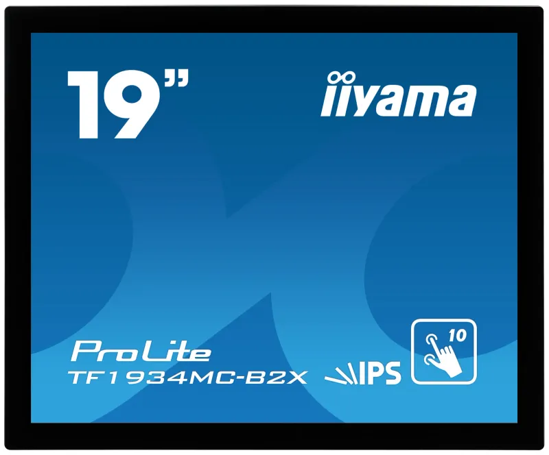 IIYAMA ProLite TF1934MC-B2X computer monitor 48.3 cm (19") 1280 x 1024 pixels LED Touchscreen Black
