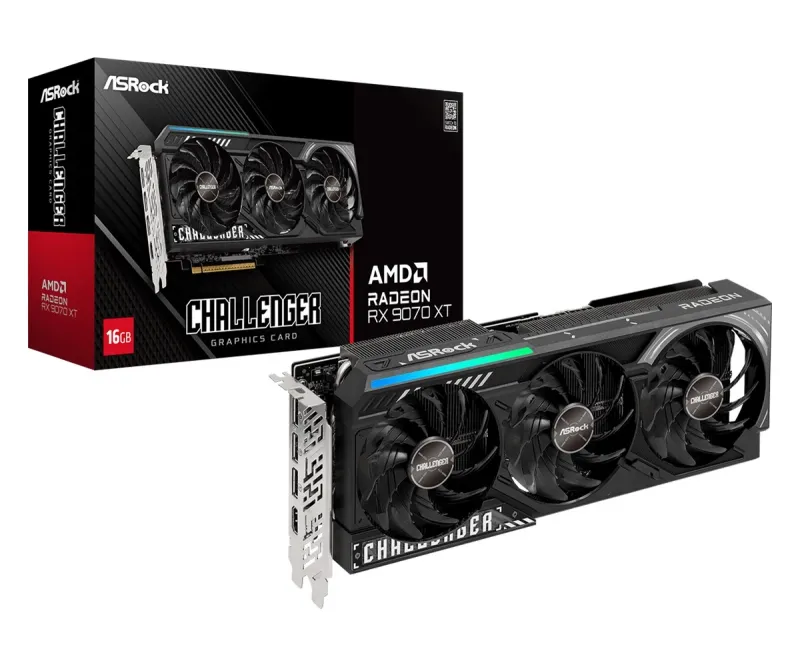 ASROCK RX 9070 XT Challenger 16GB
