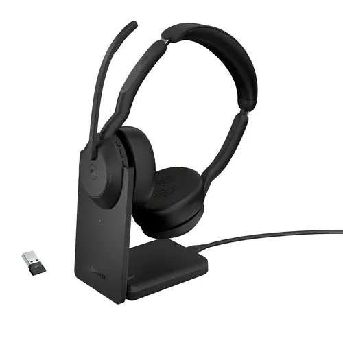 Jabra Evolve2 55 Bluetooth Headset MS Stereo USB-A