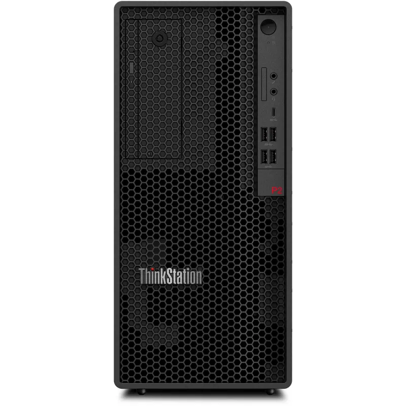 ThinkStation P2 Tower Gen 2 Intel Core Ultra 7 265 32 GB DDR5-SDRAM 512 GB SSD Windows 11 Pro Workstation Black