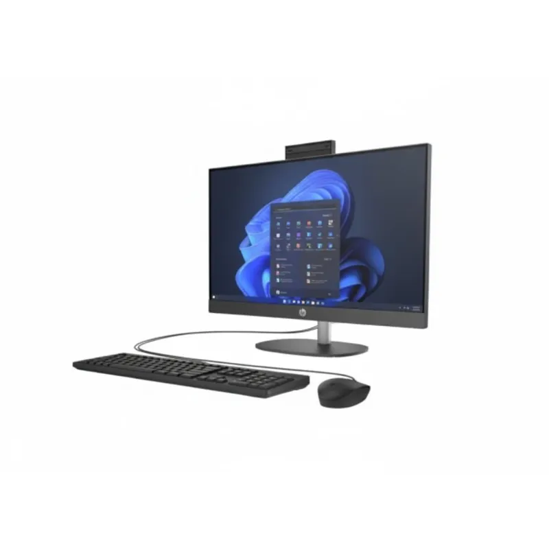 HP ProOne 245 G10 monoblokas 23,8" FHD (60,5 cm), AMD Ryzen 7 7730U, 16 GB operatyvioji atmintis, 512 GB SSD