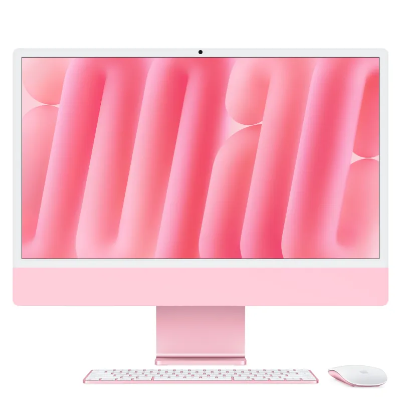 Kompiuteris „viskas viename“ Apple iMac 24 colių Retina 4.5K, M4 lustas (8 branduolių CPU / 8 branduolių GPU), 16 GB RAM, 256 GB SSD, vokišk