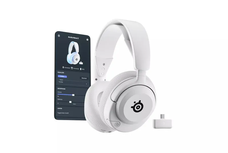 SteelSeries Arctis Nova 5P Wireless (White)