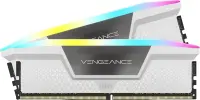 Corsair 32GB 6200MHz CL36 DDR5 Vengeance RGB (2x16) (White)
