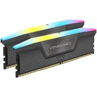 Corsair 64GB 5600MHz DDR5 CMH64GX5M2B5600Z40K Vengeance RGB (2x32) (Black)