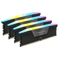 Corsair 64GB 6600MHz CL32 DDR5 CMH64GX5M4B6600C32 Vengeance RGB (4x16) (Black)