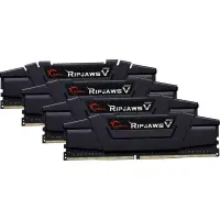 G.Skill 64GB 3600MHz CL16 DDR4 F4-3600C16Q-64GVKC Ripjaws V (4x16) (Black)