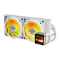 darkFlash DE240 Liquid 240mm White