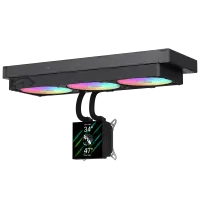 Gamemax Glacier 360 LCD Liquid 360mm Black