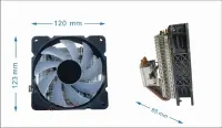 Gembird CPU-Huracan-ARGB-X140