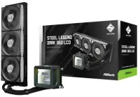 ASRock Steel Legend Dark 360 LCD Liquid 360mm
