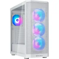 SilverStone Fara 514X Tempered Glass (White)