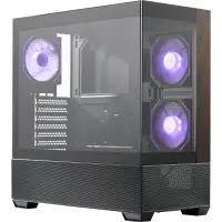 Cooler Master Elite 690 Tempered Glass ARGB Wood