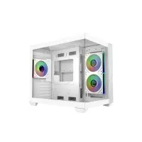 Cooler Master Elite 481 Wood Tempered Glass (White)