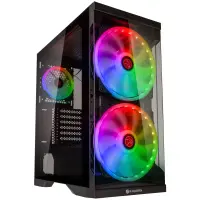RAIJINTEK Silenos Pro ARGB Fan Tempered Glass