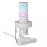 Endorfy Axis Streaming USB Cardioid Desk Microphone (White)