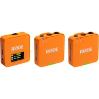 RØDE Wireless GO III Microphone System (Orange)