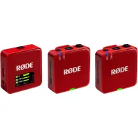 RØDE Wireless GO III Microphone System (Red)