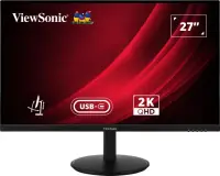ViewSonic VG Series VG2709-2K-MHDU-2 27" QHD IPS 100Hz