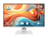 MSI Pro MP241W E14V computer monitor 60.5 cm (23.8") 1920 x 1080 pixels Full HD LCD White