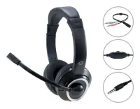 Conceptronic POLONA02BA On-Ear 3.5mm (must)