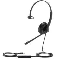 Yealink UH34 Mono UC Wired USB Headset (Black)
