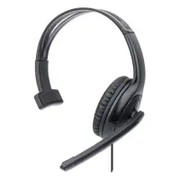 Manhattan Mono USB Headset (Black)