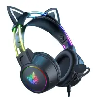 Onikuma X15 Pro with Cat Ears (czarne)