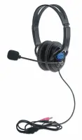 Manhattan Stereo Computer Headset 2x 3.5 mm (Black)