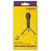 Delock USB Condenser with Desktop Stand