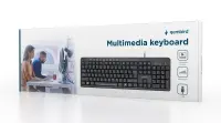 Gembird KB-UM-106 Multimedia (Black)