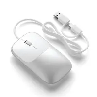Satechi Slim LX Wired Mouse (Silver)